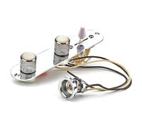 Placa de control cargada de 3 vías con interruptor, placa de control de interruptor de guitarra precableada para tocar guitarra eléctrica, arneses de cableado precableados, kits electrónicos