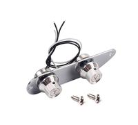 Placa de control cargada por cable de guitarra eléctrica con interruptores de 2 vías, arnés de cableado precableado fácil de instalar