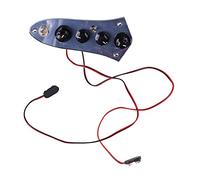 Placa de Control Completamente Cargada, Placa Precableada con Arnés de Cableado, Kits de Perilla de Interruptor para bajo de Jazz