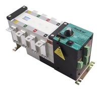 Placa de control de generador diésel ATS 4P 160A, disyuntor monofásico, trifásico, de doble potencia, interruptor de transferencia automático