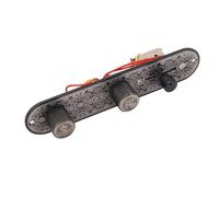 Placa de Control de Guitarra Eléctrica, Interruptor de Cuchilla de 3 Vías, Potenciómetros Grandes, Controles de Tono de Volumen Moleteados, Perillas para Piezas de Telecaster