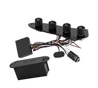 Placa de control de guitarra eléctrica, interruptor de guitarra precableado, placa de control, accesorios de instrumentos musicales, placa de control de guitarra eléctrica