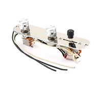 Placa de control de guitarra precableada, placa de control cargada de 3 vías con perilla para tocar guitarra eléctrica