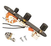 Placa de control de guitarra TL precableada (negro - TL09YT)