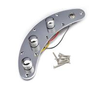 Placa de control de interruptor precargada con cable for bajo(Chrome)