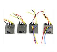 Placa de control de llave eléctrica sin escobillas para amoladora angular de herramienta eléctrica, adecuada para varios voltajes de batería y tipos de motor (7 cables, regulación de velocidad)