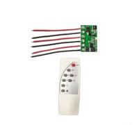 Placa de control de luz solar de calle 6.4V-12V LED Driver con control remoto - Módulo de sensor de luz de encendido/apagado automático para reparación de lámparas de jardín Kit de bricolaje