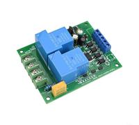 Placa de control de motor de 12 24 V CC con botones de dirección hacia adelante y hacia atrás, controlador de interruptor de límite de alta corriente de 30 A para un mejor rendimiento del motor (placa