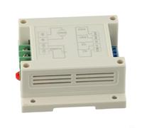 Placa de control de motor hacia adelante/atrás de 30 A, 12-24 V CC, con función de autobloqueo, controlador de puente H de alta corriente para control de velocidad industrial (placa + caja)