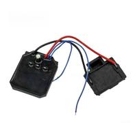 Placa de control de motosierra eléctrica sin escobillas de 4, 6, 8 pulgadas, actualización esencial para sierra de jardín, módulo controlador electrónico, pieza negra