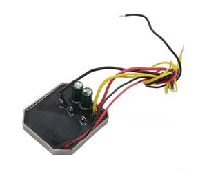 Placa de control de motosierra sin escobillas para sierra eléctrica de 16 pulgadas, PCB compacto con interfaz de varios cables, carcasa ignífuga para protección contra sobrecorriente