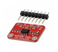 Placa de control de temperatura de impresora 3D Módulo ADT7410 I2C con lectura digital de resolución para flujos de trabajo de proyectos térmicos compactos