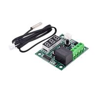 Placa de control de temperatura W1209 de alta precisión con sensor NTC10K y función de memoria automática, temperatura de incubación precisa de 0,1 ℃