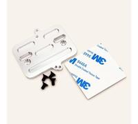 Placa de control de velocidad electrónica de aluminio plateada para Traxxas Mini Maxx Mini XRT Mini Slash Mini Rally