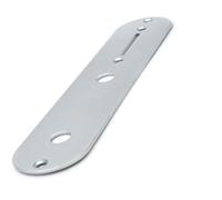 Placa de control for Fender Telecaster con kit de hardware for piezas de repuesto de guitarra eléctrica(Chrome)