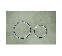 Placa de control Geberit Sigma21 115.884.JV.1 para enjuague de 2 cantidades, color metalizado cromado, cemento 115884JV1