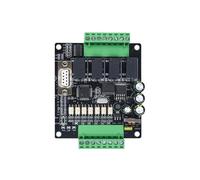 Placa de control industrial PLC FX1N-10MR/10MT con carcasa base, lado fijo enchufable, 6 en 4 salidas, contador de alta velocidad, fuente de alimentación DC24V(Fixed side,FX1N-10MT)