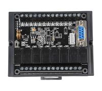 Placa de control industrial PLC FX1N-20MR con relé de 12 entradas y 8 salidas, procesador ARM de 32 bits, AD/DA de 12 bits integrado, fuente de alimentación de 10-28 V CC, para desarrollador Gx y Gx