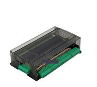 Placa de control industrial programable, 32 entradas, 24 salidas, 6AD, 2DA y RTC RS485, comunicación Modbus RTU, FX3U-56MR, 56MT, 1 Uds.(56MT - 60K)