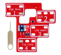 Placa de control para faro principal 2003-2007 para silverado para sierra | Módulo de luz GMT800, 6/8 focos, para Silverado, para sierra, PCB