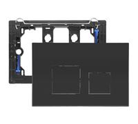 Placa de control para inodoro suspendido - Compatible Geberit Sigma 20, UP300 y UP320 - Placa de disparo Geberit para descarga doble, silenciosa, duradera y ahorro de agua - 1 pieza