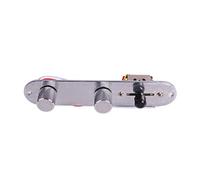 Placa de control precableada para guitarra, placa de control de 3 vías cargada en Y, placa de repuesto de peso metálico con arnés Wi, acceso a guitarra precableado para G