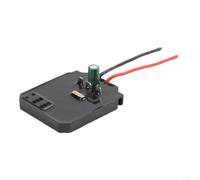 Placa de control sin escobillas de 18-21 V para motosierra eléctrica, pieza de repuesto del interruptor del controlador, panel de circuito de plástico de metal para reparación de montaje de