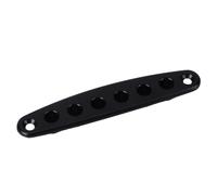 Placa de Control Yootones para Telecaster Cadena de Guitarra a Trav s del Cuerpo Placa de Montaje en Aleaci n de Zinc Dorada y Negra Compatible con y Guitarras El ctricas Estilo Te