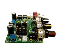 Placa de controlador de bobina Tesla de 12 V con modo dual de frecuencia fija y música, interfaz de ventilador para refrigeración activa, interruptor de extinción manual para proyectos de bricolaje