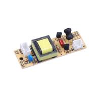 Placa de controlador de lámpara, alimentación, lámpara ultravioleta UVC, balastro electrónico, función de protección de sobrecarga, amarillo/transparente(No.41)