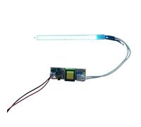 Placa de controlador de lámpara, alimentación, lámpara ultravioleta UVC, balastro electrónico, función de protección de sobrecarga, amarillo/transparente(12)