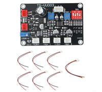 Placa de controlador de medidor TS VU003 VU con retroiluminación ajustable y función de calibración de medidor para medidores de panel, compatible con fuente de alimentación de CA de 12 V-18 V CC