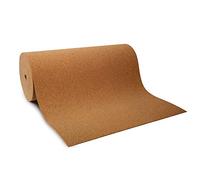 Placa de corcho por metros, corcho como rollo - muchas resistencias - aislamiento acústico y térmico, amortigua los golpes, libre de formaldehído (100 x 350 cm, grosor 5 mm)