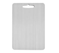 Placa de corte de metal - resistente a los arañazos - Titanium Cutting Board | Tableros ligeros de titanio | Heat-Resistant Double Sided Chopping Mat | Kitchen Tools & Gadgets for Outdoor BBQ
