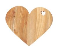Placa de corte en forma de corazón - Wooden Charcuterie Board