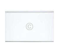 Placa de cristal compatible con NEFF 00674929 470 x 300 mm con listones para nevera y congelador