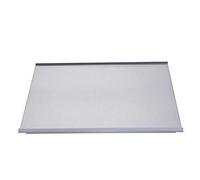 Placa de cristal con barras de sujeción para frigorífico 495 x 317 mm Whirlpool 480132101134