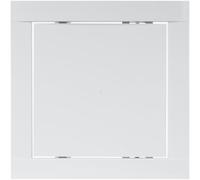 Placa de cubierta blanca de 15 x 15 cm para puerta de panel de acceso, para fontanería, electricidad, panel de acceso de pared de alarma para paneles de yeso - Cerradura de puerta - Pestillo de puerta