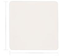 Placa de cubierta de agujero de pared de ABS, panel cuadrado decorativo, corrector de agujeros de cable para aire acondicionado, gestión de cables de TV, blanco, oro, plata, negro (A)