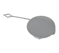 Placa de cubierta de gancho de remolque, OEM 51127448137, material ABS, pieza de repuesto gris para Clubman F54, fácil instalación para reparación exterior de automóviles