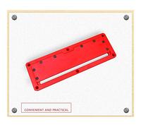 Placa de cubierta de sierra circular eléctrica Mesa de aluminio de aluminio Flip Piso Placa de cubierta incrustada especial ajustable 45-90 grados para bricolaje de carpintería