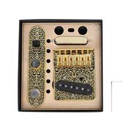 Placa de cubierta de silla de guitarra, conjunto de recogida de guitarra de hierro Placa de control Accesorios musicales para guitarra eléctrica Tl