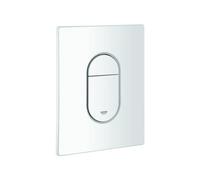 PLACA DE CUBIERTA GROHE 42378 CON BOTÓN DE PRESIÓN BLANCO ALPINO