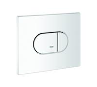PLACA DE CUBIERTA GROHE 42379 CON BOTÓN DE PRESIÓN BLANCO ALPINO