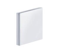 Placa de cubierta KEUCO PLAN Care, para asas de soporte plegables, 34902170000, Color: Aluminio anodizado plata/cromado