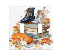 Placa de cubierta para interruptor de luz de botas y calabazas de otoño, decoración acogedora de otoño para detalles del hogar, placas de pared termoplásticas, doble palanca de tamaño estándar