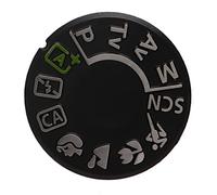 Placa de Cubierta Superior del Dial del Modo de Cámara, Parche Giratorio, Pieza de Repuesto para 700D, Kit de Pegatinas de Tapa de Botón de Interfaz de Dial de Modo de Reemplazo