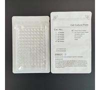Placa de cultivo celular de 96 pozos, grado de laboratorio de biología, paquete de 1, para investigación científica, puesta en marcha de biotecnología y educación científica (no para uso diagnóstico o