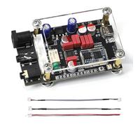 Placa de decodificación USB compatible con QCC5125 BT 5.1 - Soporte APTX LDAC con interfaz de tarjeta de sonido USB tipo C Salida I2S Antena integrada y carcasa acrílica para