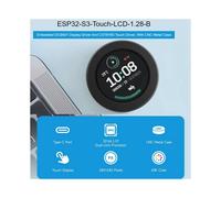 Placa de Desarrollo ESP32-S3 con Pantalla LCD Táctil Redonda de 1,28 Pulgadas Controlador de Pantalla GC9A01 Integrado Controlador Táctil CST816S